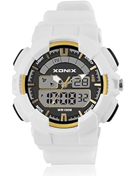 Stilvolles Ambiente-jungenLEDLeuchtende wasserdichte Multifunktions-Uhr-A