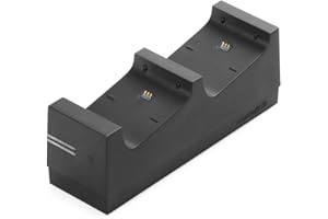 snakebyte Xbox One TWINCHARGE X - black - charger / charging station for Xbox One S / X / Elite Controller / Gamepads, 2 rechargeable batteries 800mAh, dual channel charge, LED charge status indicator