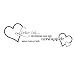 Produktbild HSLwandsticker - wandtattoo deutschen charakter liebe ist mit liebenden herz fur kuche und wohnzimmer grossen