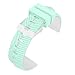 Produktbild Colorful Uhrenarmband Für TicWatch Pro Smartwatch Replacement Watchband Bracelet Watch Strap 22 mm Watch Band Strap for Amazfit Stratos 2,TicWatch Pro (Grün)
