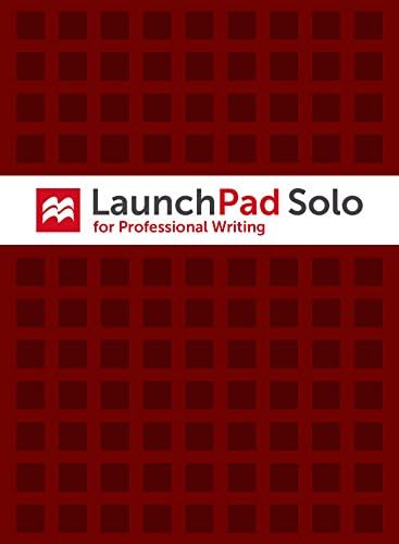 Launchpad Solo for Professional Writing (Six Month Access)
