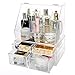 Produktbild MAEKGX Aufbewahrungsbox Große Kapazität transparent für die einfache Aufbewahrung von Kosmetika, Schmuck, Bädern und Arbeitsplatten,Drawers4