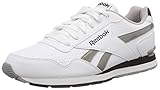 zapatillas trail running hombre salomon  Reebok Royal Glide S Clip, Zapatillas de Trail Running para Hombre, Blanco White/Carobon/Black/Steel, 41 EU