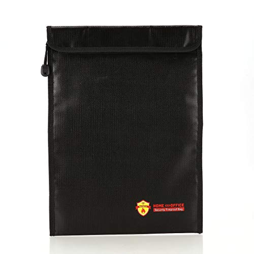 Preisvergleich Produktbild Hermosairis Batterie Safe Bag explosionsgeschützte Ordner Sicherheit feuerfeste Tasche Bank Storage Home Office Dokument Datei Tasche Sicherheit Schutztasche