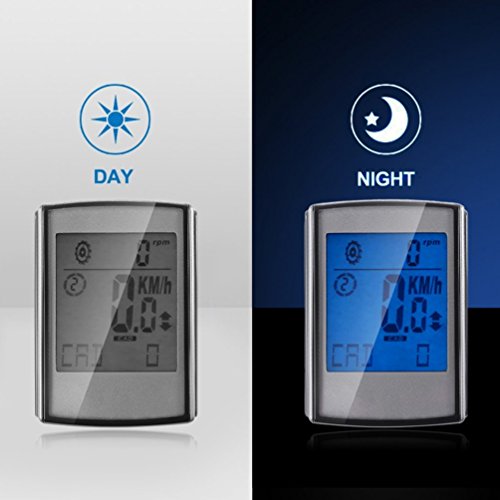 Preisvergleich Produktbild BC235 Professionelle Wireless Wasserdicht LCD Display Bike Kilometerzähler Tachometer