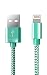 Produktbild Lightning Textilkabel OKCS 1M USB Ladekabel - IOS10 kompatibel - iPhone 7, 7 Plus, 6, 6s, 6 Plus, 6s Plus, 5, 5s, 5c, iPad, iPad Mini, iPad Air, iPod Touch 5G, iPod Nano 7G - in Grün