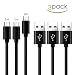Produktbild Micro USB Kabel 1M 2M,LG G4/G3/k4/k8 2017/k10/X Power/X Power 2/Q6 Ladekabel,USB Datenkabel Schnellladekabel für Sony xperia Z3/Z3 compact/XA/X/Z5/M4/M2/Z1/Z2,Z5 Premium/Compact -Schwarz 3PACK