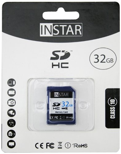 INSTAR 100791 Class 10 SDHC 32GB Speicherkarte