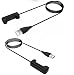 Produktbild iMusk 2 Pack Fitbit Flex 2 Ladegerät, [Extra Länge] 30 cm Ersatz USB Ladekabel für Fitbit Flex 2 Band Wireless Activity Armband