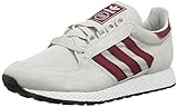 Hochwertiger Material-Mix adidas Herren Forest Grove Fitnessschuhe, Mehrfarbig (Pertiz/Ftwbla/Negbás 000), 46 EU