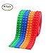 Price comparison product image BUWANT 4 Rolls Loops Building Block Tape Roll Self-Adhesive Compatible Red Blue Orange Green