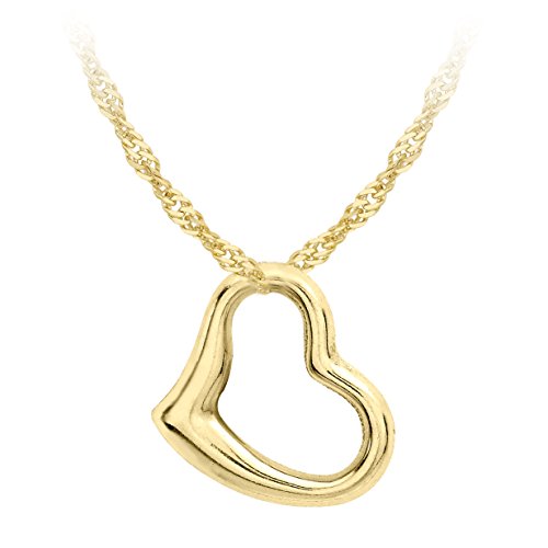 Carissima Gold Collana con Pendente da Donna in Oro Giallo 9K