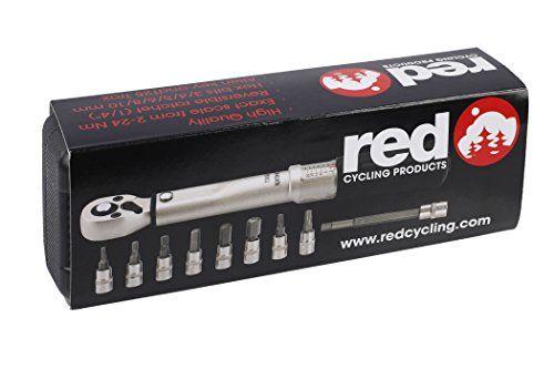 Red Cycling Products PRO Drehmomentschlüssel 1/4″ 2-24Nm inkl. Bits 2017 Werkstattausrüstung - 3