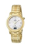 Master Time Funk Quarz Damen Uhr Analog-Digital mit Edelstahl Armband MTLA-10313-12M