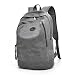 Produktbild Rucksäcke Daypacks SOMESUN Damen Herren Studenten Backpack aus Baumwoll Canvas 17 Zoll Laptop Rucksack für 15" Notebook Lässiger Daypacks Schüler Backpacks (Grau)