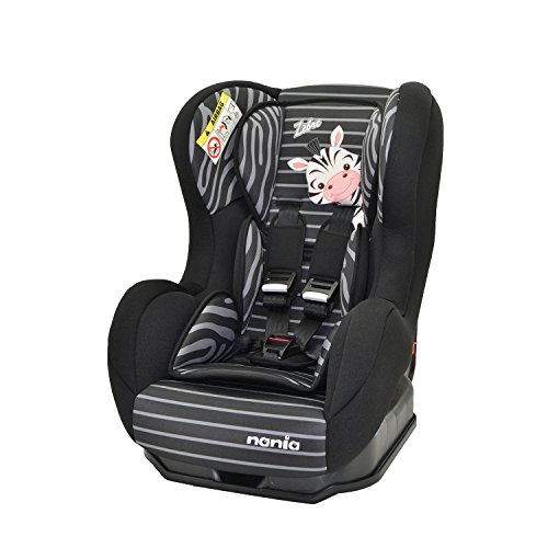 Carseat convertible - Group 0+/1 (0-18kg) - Made in France - 3 stars Test ADAC - Side Protections - Reclining Seat - 4 colors