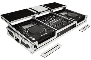GORILLA CASES Stealth Edition Gorilla Pioneer CDJ2000 Nexus CD Deck / NXS2 / DJM900 DJ Workstation Coffin Flight Case inc