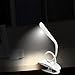 Produktbild LED-Schreibtischlampe, Clip On LED-Leselampe, wiederaufladbare USB-Clamp On-Beleuchtung mit Dimmer für Bed Bedside Office Desk