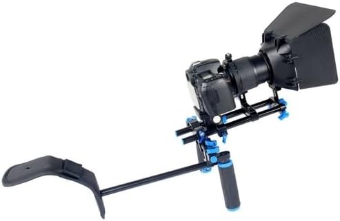 YELANGU D112 Dual Handles Camera Shoulder Mount Kit with Matte