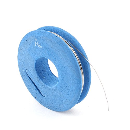 sourcingmap® FeCrAl 0,25mm 30Spur AWG 8.2ft Silber Heizdraht Heizelement Widerstandsdraht - 2