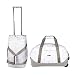 BagsRUs Amaze Dark 35 Liters Ash Grey Duffel Gym Tote Trolley Travel Bag (CA110FAG) RS.1599.00