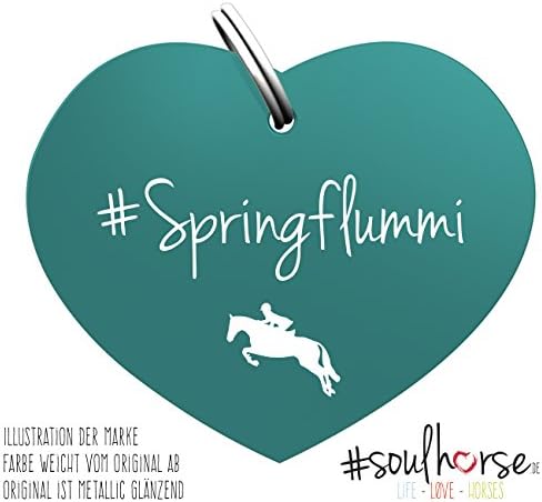 Happy Horses Brand # Lummi in Turquoise – Gücks Springfield Luck Soul Horse Pendant Headcollar/Snaffle/Saddle Comfort Horses Breastplate