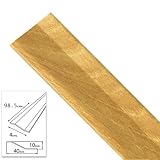 Ancho: 40 mm. Wolfpack 2541050 Tapajuntas adhesivo para cerámica (aluminio, 98,5 cm) color roble