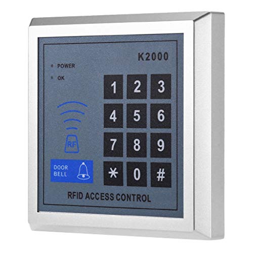 Preisvergleich Produktbild perfeclan Elektronisches Türschloss Zutrittskontrolle 500 Benutzer für Haus Büro Sicherheit, Kombination / Karte Eintritt