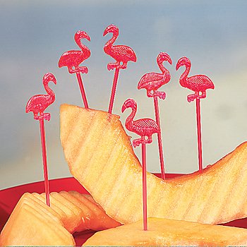 Flamingo Picks, Picker, Partypicks 72 Stück Palandi®