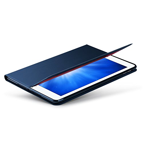 Ipad Pro 10.5 hülle, IVSO hochwertiges PU Leder Etui hülle Tasche Case – mit Standfunktion, super 360° Anti-Wrestling, ist für Ipad Pro 10.5 Tablet-PC perfekt geeignet (Für Ipad Pro 10.5, Blau) - 5