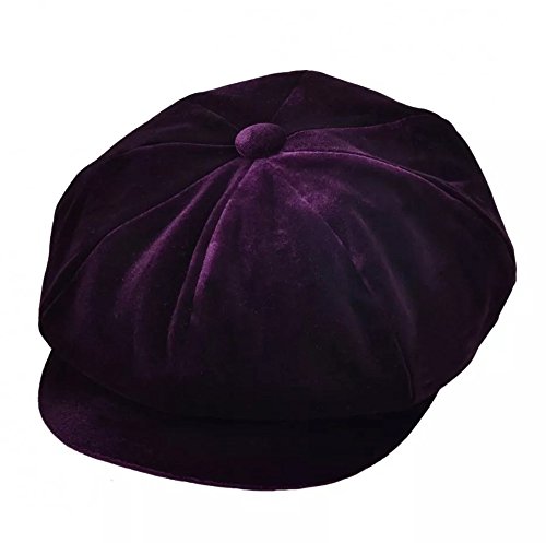 velvet baker boy hat