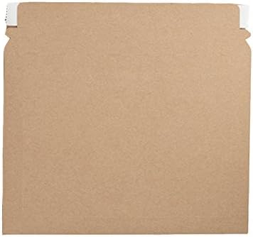 Stayflats Lite Mailers | Lightweight Envelopes Provide Low Shipping Costs | Tamper Evident Security with Peal & Seal Pressure Sensitive Closure | Kraft | 200 Per Case | 12.25" X 9.75"