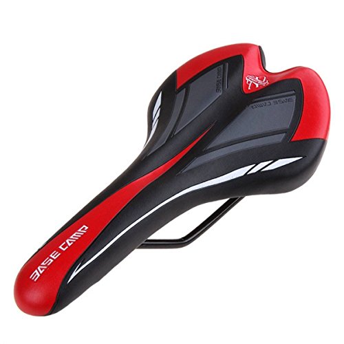 OUTERDO BC-654 3D Radfahren Fahrrad MTB Farradsattel Tourensattel Trekking Rennrad Sattel Fahrt Kissen Sitz Sattel Ergonomisch PU Leder Matte Fahrradteile Zubehör