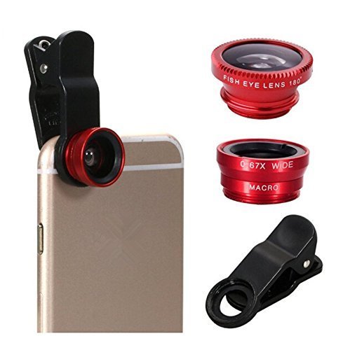 ONX3-Sony-Xperia-Z3-Red-Mobile-Phone-Universal-Camera-Lens-3-in-1-Kit-Wide-Angle-Lens-Fisheye-Lens-Macro-Lens-with-Clip-on-180-Degree-For-Both-Android-and-iOS-Devices