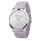 Uhren für Frauen, Winkey Hot Sale Fashion Luxus Frauen Uhren Armbanduhr Armband Handschlaufe Quarz silber