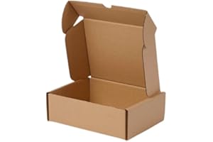 20 Scatole Cartone Fustellate 40x30x10 cm Avana – Automontanti per Spedizioni e E-commerce – Mottola Packaging