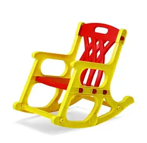 Nilkamal Jungle Kids Chair (Yellow and Red)