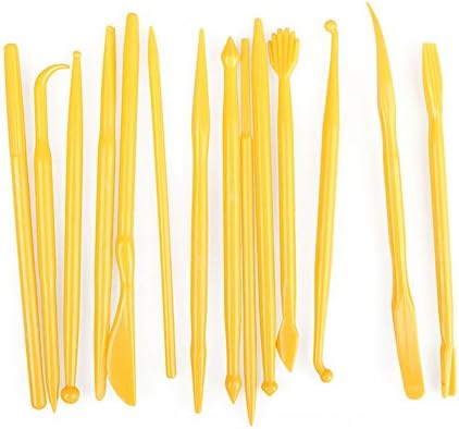 Kasstino 14Pcs Fondant Cake Decorating Modelling Tools Baking Sugarcraft Flower Cutters
