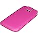 Produktbild PhoneNatic Kunst-Lederhülle für HTC One Tasche pink + 2 Schutzfolien