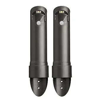 Mr. Beams Rectangular Wireless Motion Sensor Activated Compact LED Path Light ( Brown ) - Pack of 2