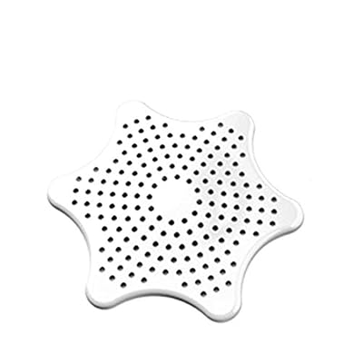 rongwen Starfish Filtre à Bonde en Silicone Drain De Plancher Pour Attraper Cheveux