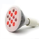 BeBeauty Red Light Therapy Bulb for Back, Joint, Muscle Pain and Cold Relief, Increases Blood Circulation, Energizes Cells, Builds Collagen and Reduces Wrinkles, Rejuvenates Anti-Aging
