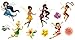 Disney Tinker Bell sdc049 Stickers Home Decoration Silver 30 x 40 cm