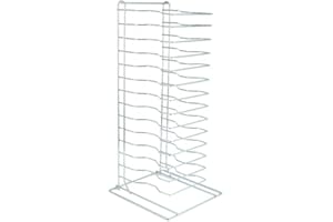 DYNASTEEL Étagère pour Plaques à Pizza - 14 Niveaux