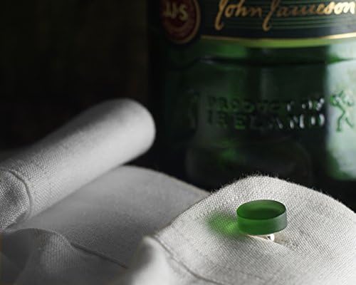 Irish Whiskey Cuff Links from Recycled Jameson Bottle