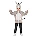 Produktbild PARTY DISCOUNT Neu Kinder-Kostüm Plüschjacke Esel, Gr. 104-116