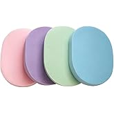 Heeva Creation Face Cleansing Sponge Puff Makeup Washing Pad Deep Clean & Exfoliating Facial Sponge -Colour-Multi.(Pack Of 4)