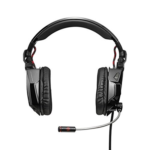 Mad Catz F.R.E.Q.5 Casque Gaming avec microphone pour PC et MAC - Noir glossy