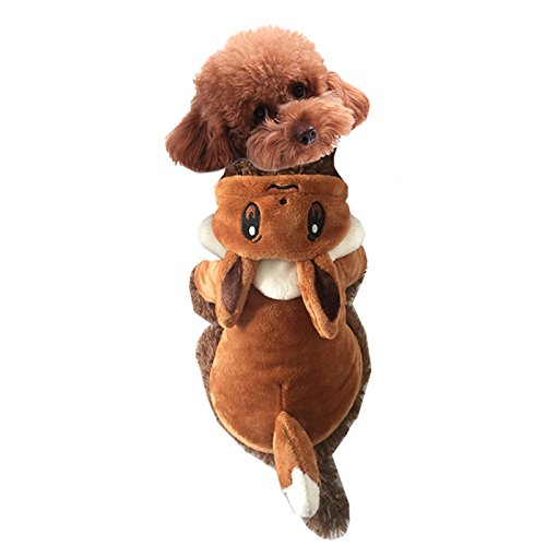WOLFTEETH-Dog-Wram-clothes-Pet-Costumes-Cat-Puppy-Cute-Clothing-Supplies-Size-SMLXL-for-Small-Dogs-Cats