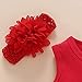 FairOnly Baby Girls Infant Lace Party Dress Gown with Headband and Shoes...